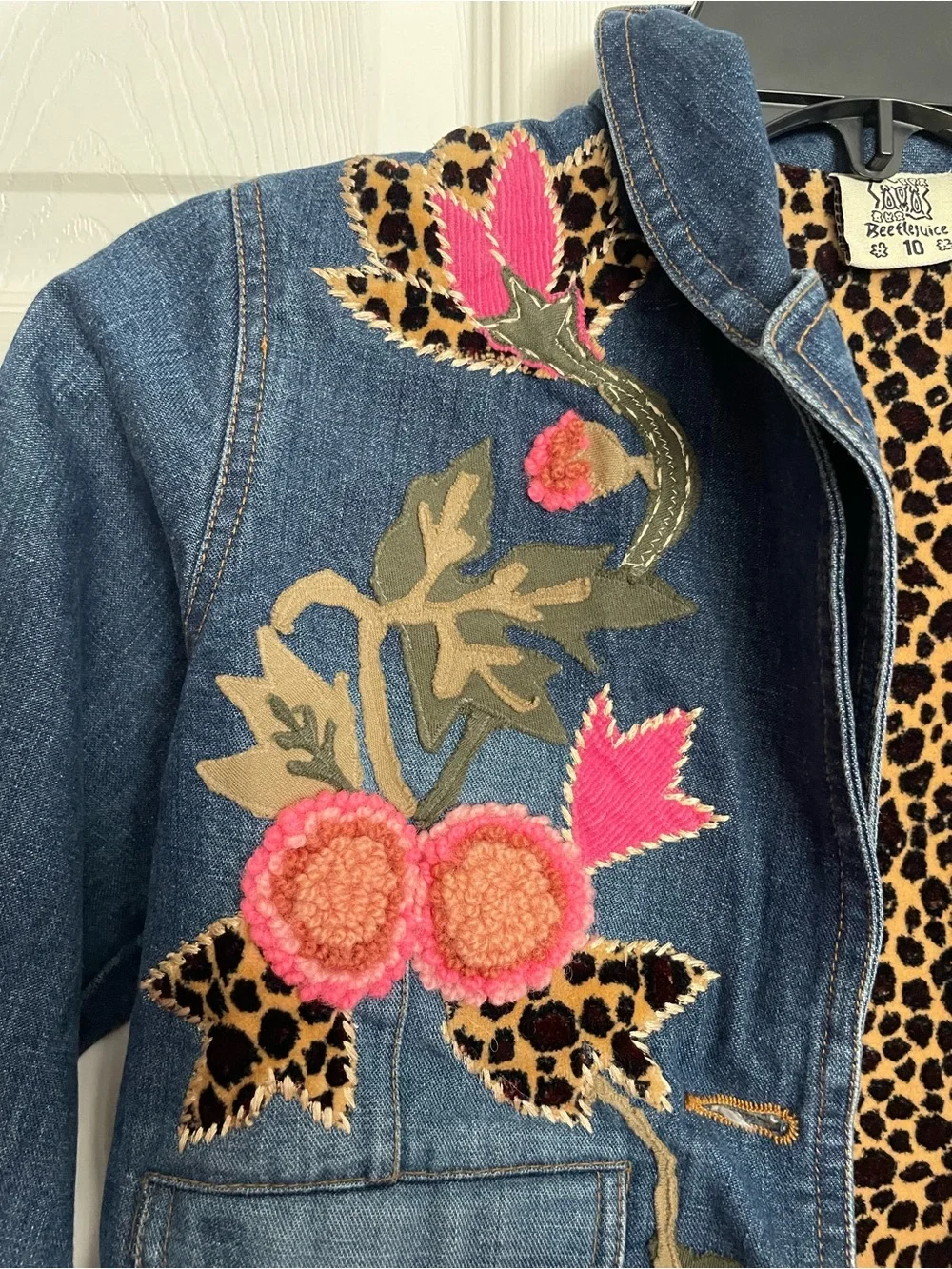 Beetlejuice stylish denim